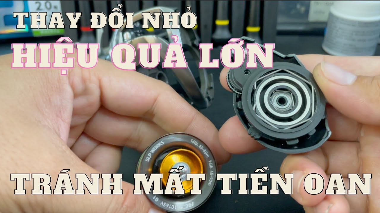 Sửa lỗi không ném xa trên máy câu Daiwa, mà rất nhiều người bị NHƯNG không biết lý do ???