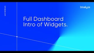 Information Full Dashboard Intro of Widgets News