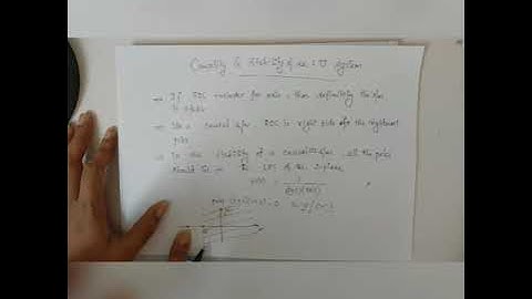 Causality and Stability of an LTI system using Laplace Transform||KTU |Signals and Systems||MODULE3