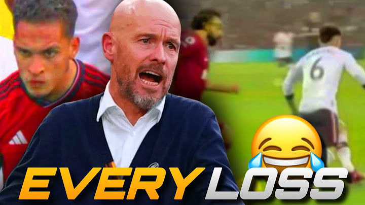 EVERY TEN HAG LOSS AS MANCHESTER UNITED MANAGER: The Worst Manager Ever