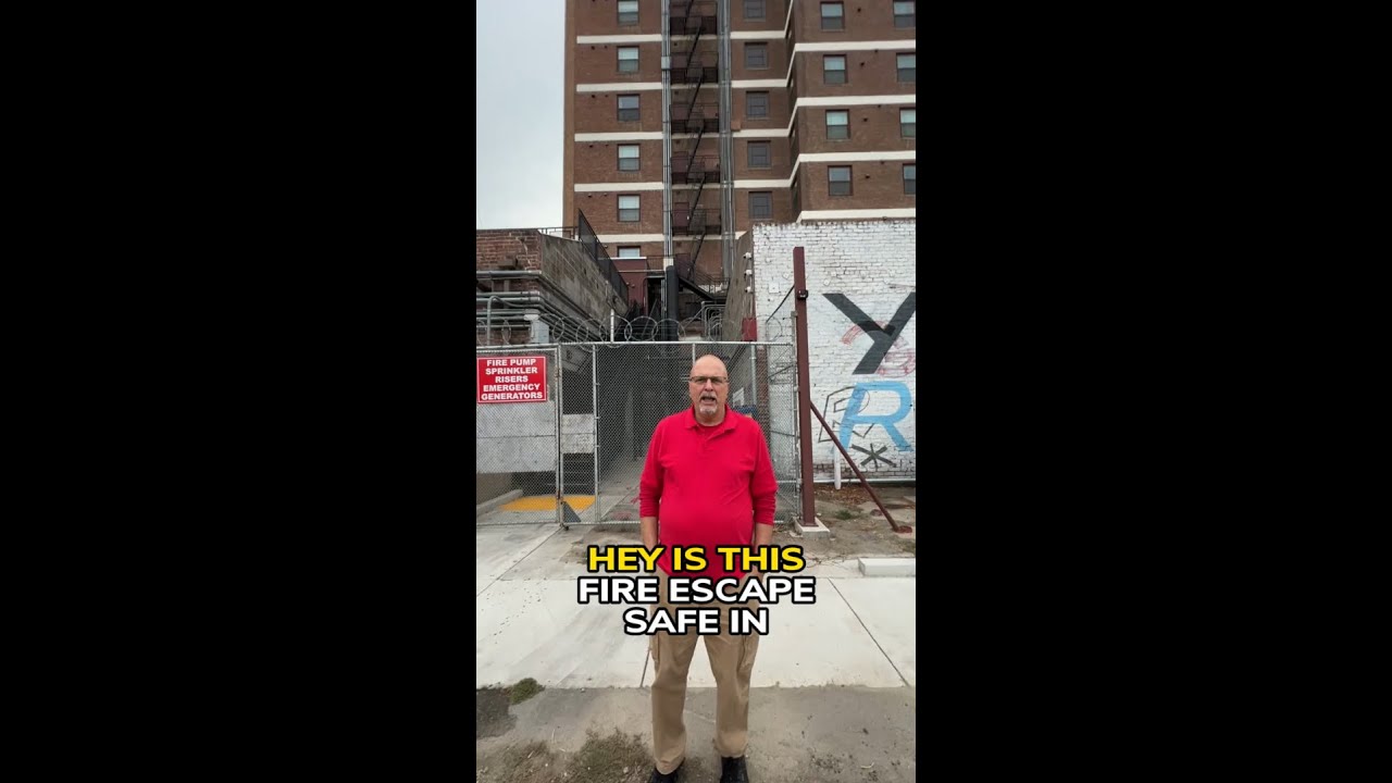 🔥 Fire Escape Certification REQUIRED BY LAW Every 5 Years. Per IFC 1104.16.5.1