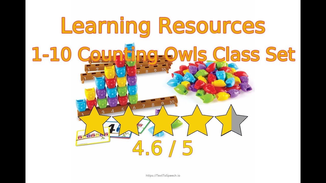 Let s Review Learning Resources 1 10 Counting Owls Class Set YouTube let-s-review-learning-resources-1-10-counting-owls-class-set-youtube