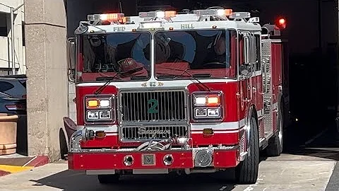 Firetrucks and Ambulances Responding Compilation