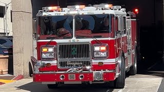 Firetrucks and Ambulances Responding Compilation