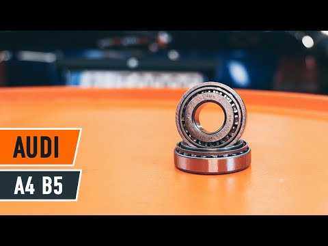 How to change rear wheel bearing on AUDI A4 B5 Saloon [TUTORIAL AUTODOC]