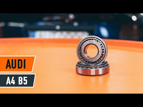 How to change rear wheel bearing on AUDI A4 B5 Saloon