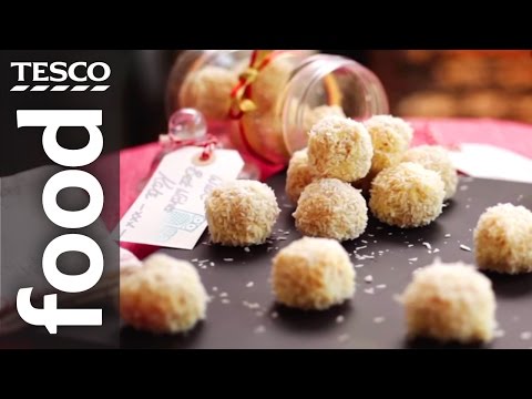 How to Make White Chocolate and Coconut Snowballs | Tesco Food