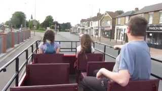 Riding on the top of double-decker Mini BNK 217A of Ensignbus (MRM1)