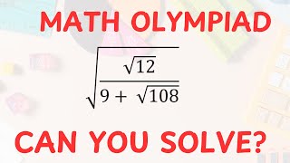 Nice Square Root Math Simplification | Algebra | Olympiad
