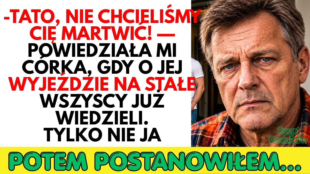 Stałem pod blokiem córki z pierogami dla wnuczki w torbie, kiedy sąsiadka rzuciła mi w twarz: „No przecież oni do Irlandii lecą, do Dublina. Myślałam, że pan wie”. Przez miesiąc pakowali życie do...