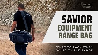What To Pack When Going To The Range - Savior Equipment Range Bag - Tactical Tuesday