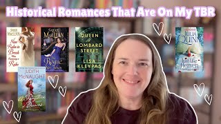 3 Historical Romances that I Want to Read or Reread 🌹