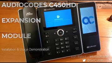 AudioCodes C450HD Expansion Unit - Installation and 