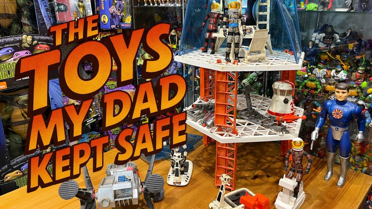 The Toys My Dad Kept Safe | Episode 1: Cowboys, Space, Spies & GI Joe -Toys from the 60s, 70s & 80s!