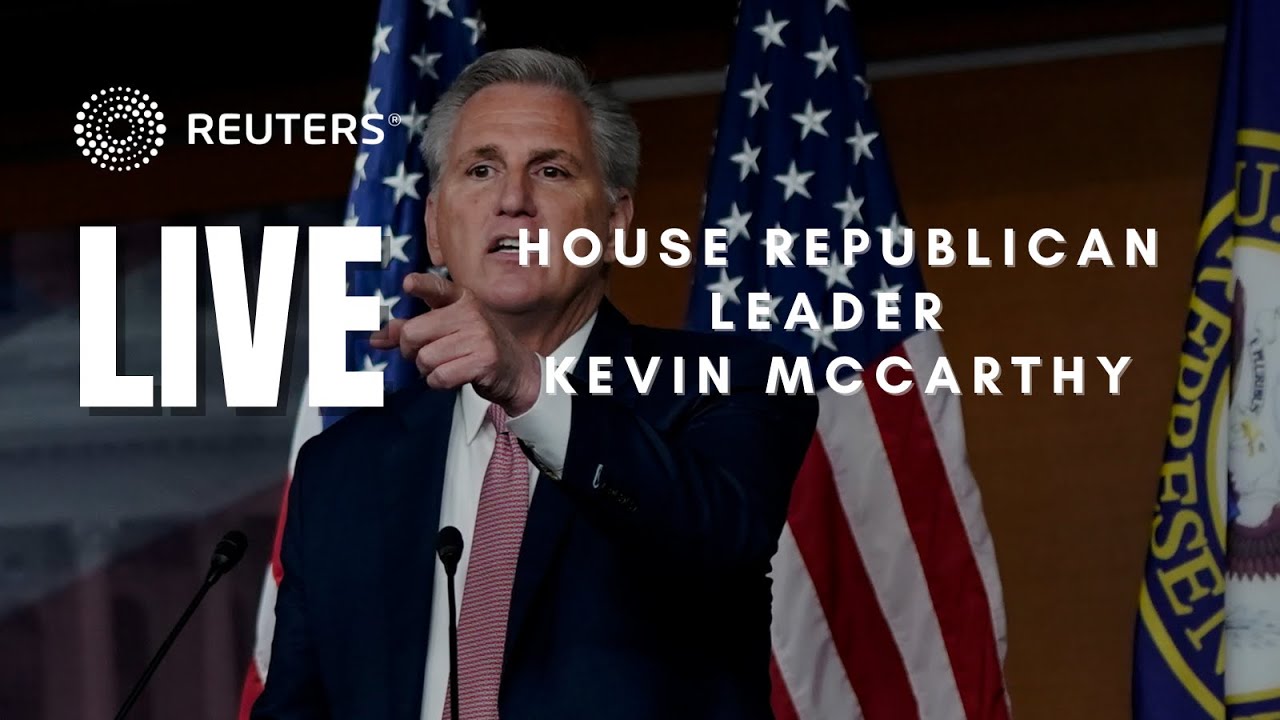 LIVE House Republican leader McCarthy holds briefing YouTube