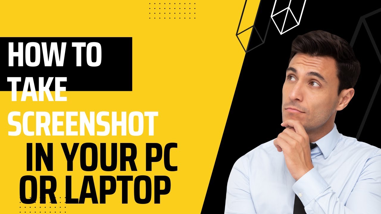 Take On Computer how to take screenshot on your pc or computer - YouTube