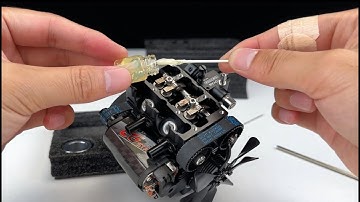 VORTRIXE&TOYAN FS-L200AC Twin-Cylinder Mini Engine Model Kit Ultimate Assembly Guide！