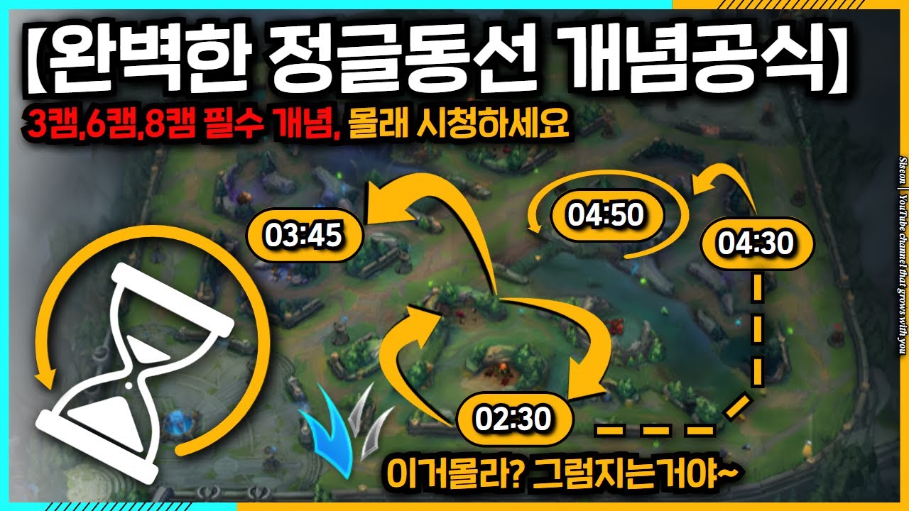 《정글캠프 동선개념》..! '타잔선수'도 사용하는 브실골플에메랄드 광속 탈출법(4가지 완벽정리)(정글 캠프강의 2화)