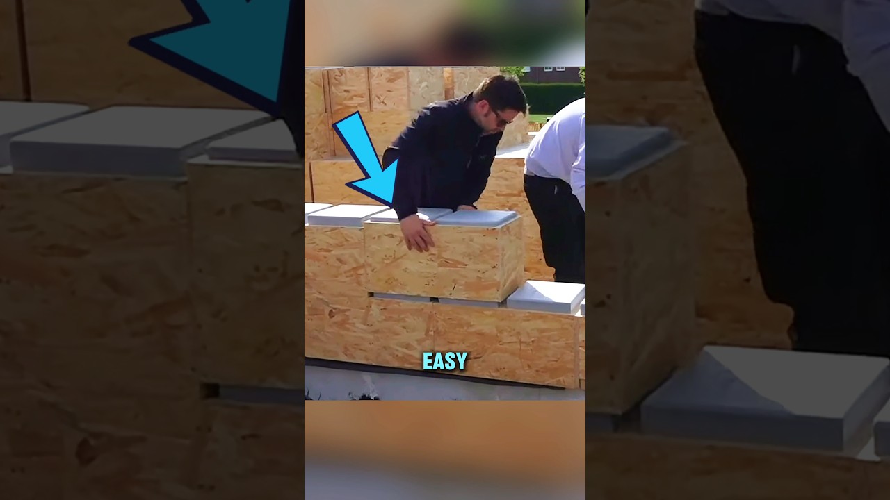 This House Builds Like a Giant LEGO Set