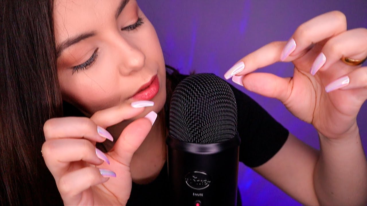 asmr: RETIRANDO GATILHOS INVISÍVEIS DO MICROFONE 💤 Plucking Invisible Triggers from the Mic