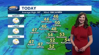 Video: Some sunshine Sunday before a couple showers pass through New Hampshire