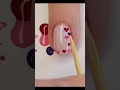 Cute Vday Nail Art with a Toothpick #shorts #nails #nailart #valentinesday