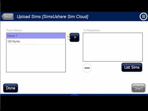 CTC Basics: Uploading a sim to the SimCloud