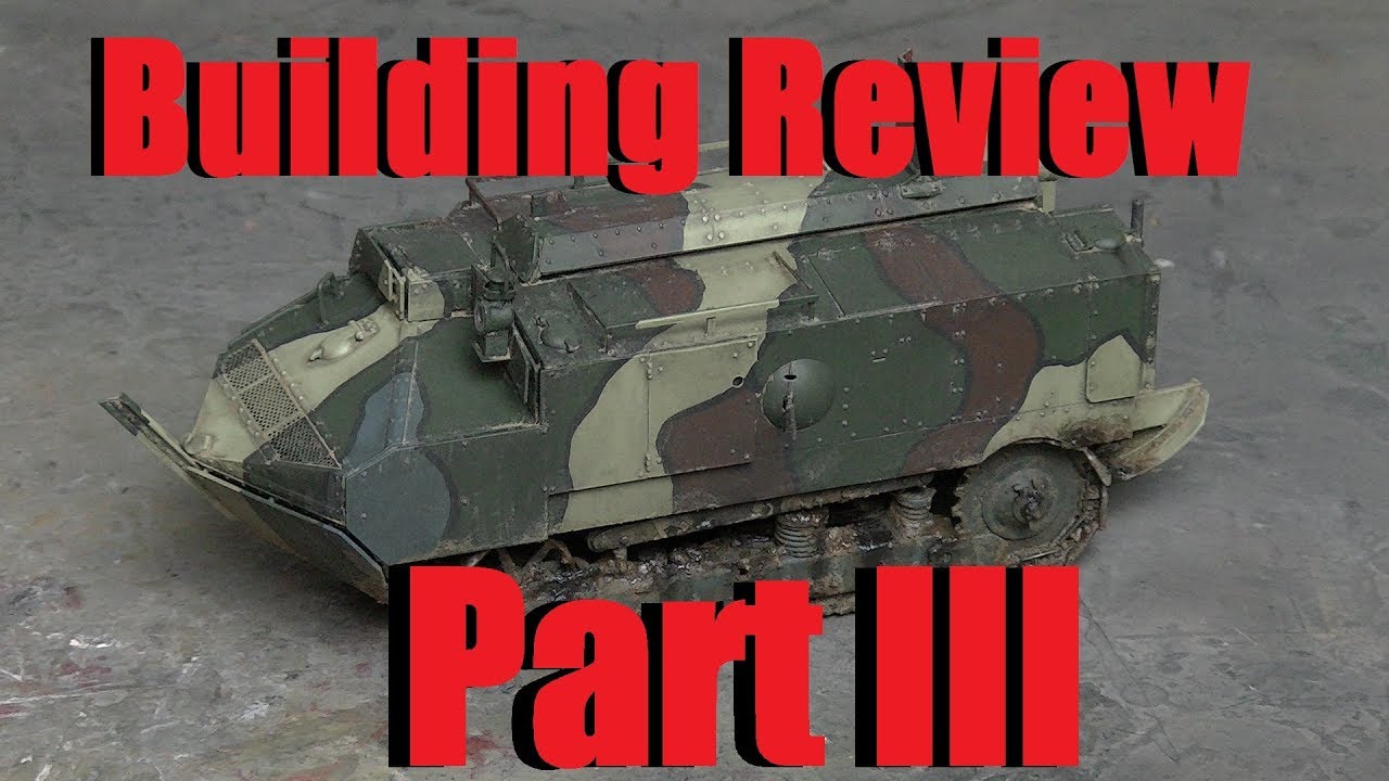 Building review: Hobby Boss Schneider CA in 1/35 scale Part III