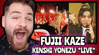 Fujii Kaze "PREMA" | Kenshi Yonezu "IRIS OUT" | MUSIC AWARDS JAPAN 2026 | FIRST TIME REACTION!