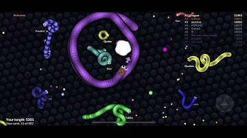 Slither io my best score so far AI #slitherio #slither #new