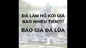 Báo giá đá lũa làm non bộ sân vườn hồ cá koi