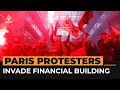 Striking Paris railway workers invade historic financial building | Al Jazeera Newsfeed