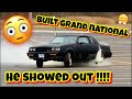 INSANELY BUILT 1987 BUICK GRAND NATIONAL ON 24S... HE GOT BIG FOOLIE !!!!