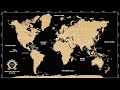 Скретч-карта світу