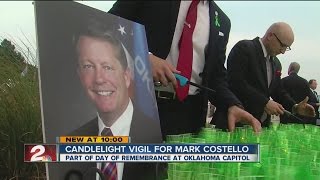 Candlelight Vigil For Mark Costello