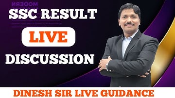 SSC Result 2020 Discussion | 29th July 2020 @1PM on www.mahresult.nic.in | Dinesh Sir
