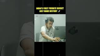 India's first private rocket just made history 🚀 | Vikram 1 #shorts #space