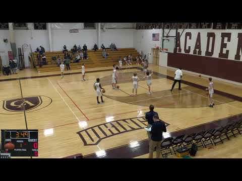 Columbus Academy vs Granville Middle School Boys 7th Grade Basketball