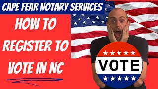 Last Day to Register: How to Vote in NC Before Oct 11 | 2024 Election