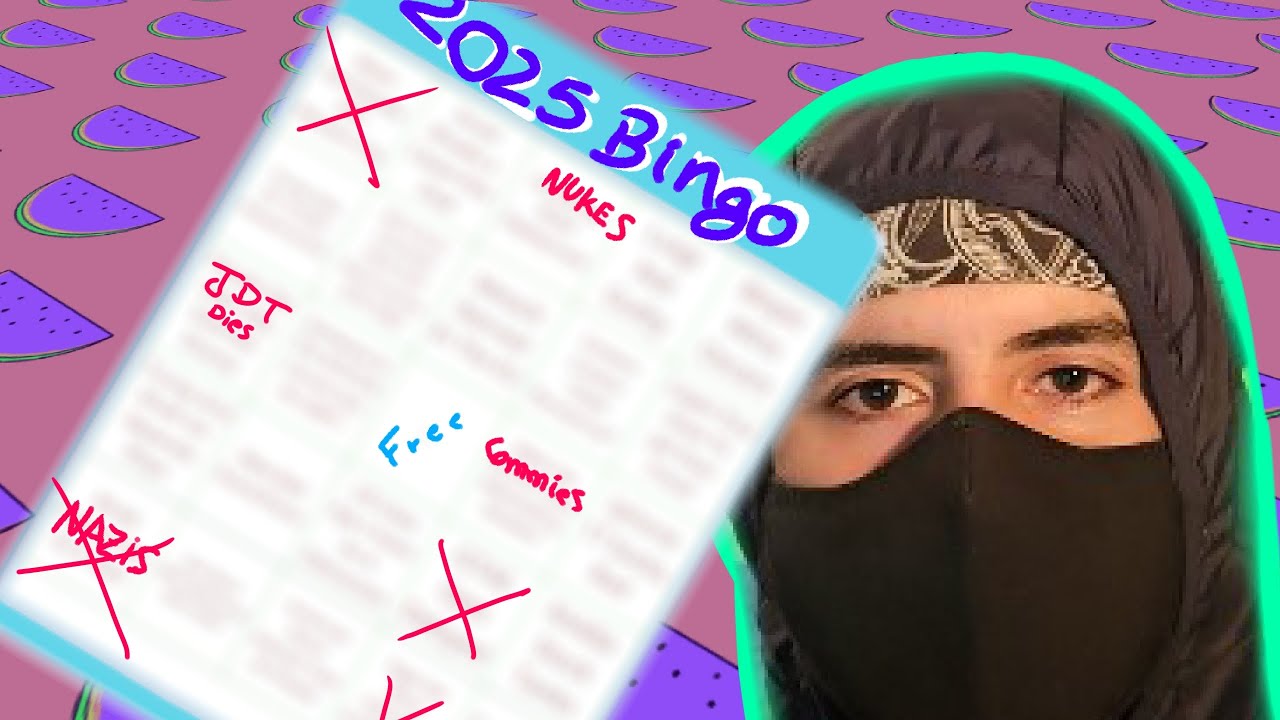 My 2025 Bingo Card (I know Its late)