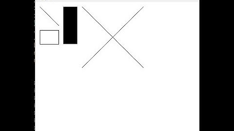 Some shapes in Java Applet