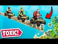 THE MOST *TOXIC SQUAD* EVER!! - Fortnite Funny Fails and WTF Moments! #1121