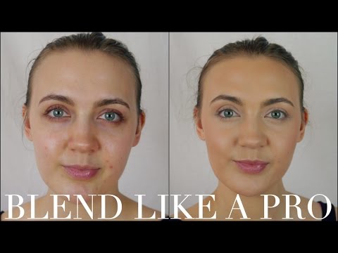 In this new mini series i'll show you how to blend like a pro! part 1 covers foundation with brush or beauty blender, along tips for powd...