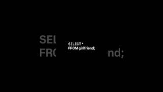 Me trying to fetch my love life... 😭#sql #codingmemes #programming #developerhumor #BOTHVERSE