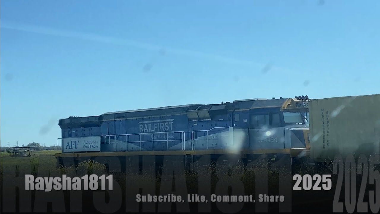 1593 - CF4435 & CF4434 (SRS) Narrabri NSW - Australian Trains by Raysha1811