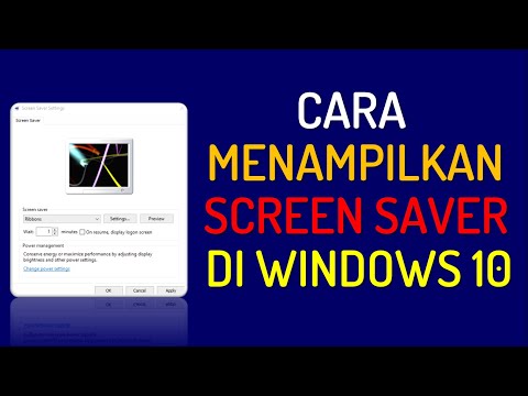 Video: Cara Meletakkan Kata Laluan Pada Screensaver