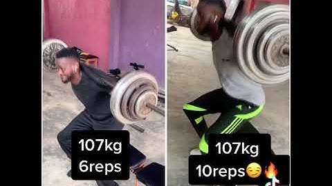 What a squat progressive overload looks like