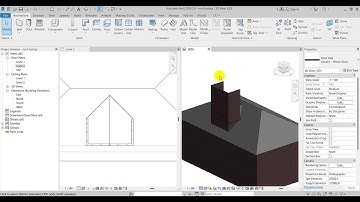 Creating attic roof by using dormer opening in Revit