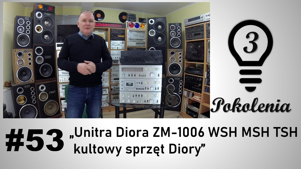 Unitra Diora ZM-1006 WSH MSH TSH kultowy sprzęt Diory