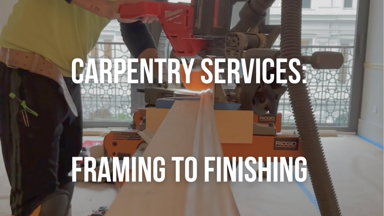 NYC Carpentry Services: Framing to Finishing